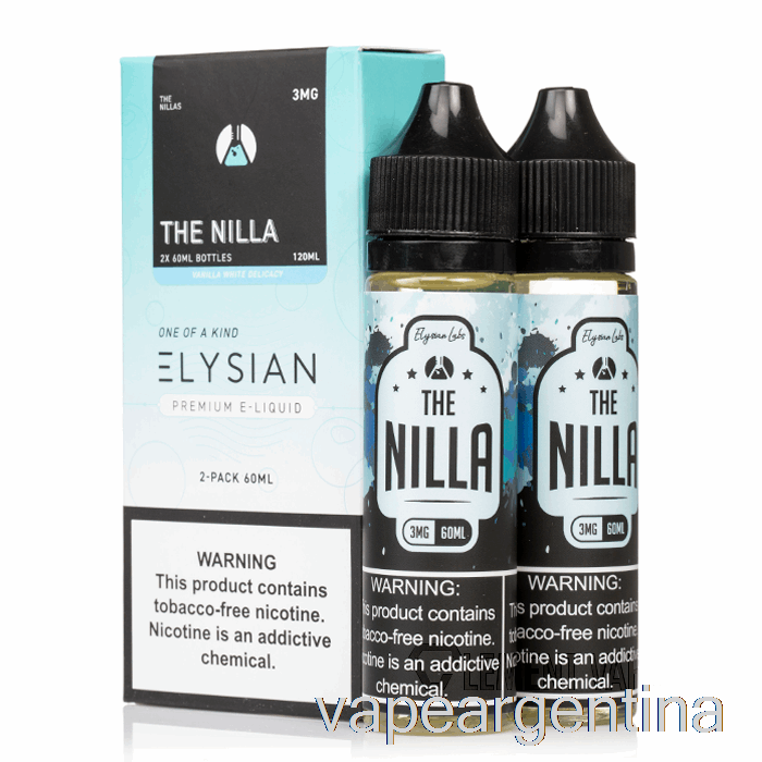 The Nilla - Elysian Labs - 120ml 6mg Vape Descartable